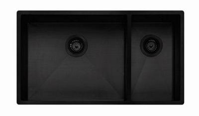 Oliveri Spectra 1 and 1/2 Bowl Sink - Black