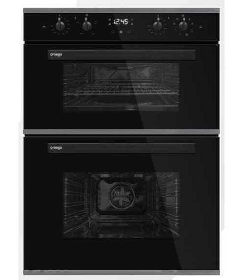 Omega 60cm Built-in Electric Double Oven