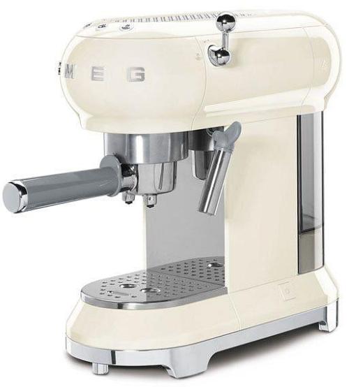 Smeg Retro Style Espresso Machine - Panna Cream