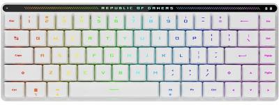 ASUS ROG FALCHION 65% Wireless Mechanical Gaming Keyboard (White) (Red Switches)