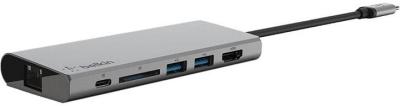 Belkin USB-C Multimedia Hub (Grey)