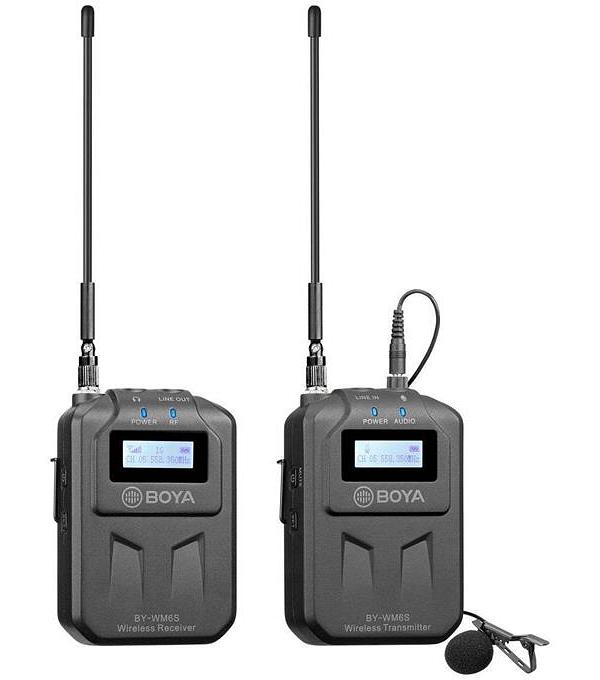 BOYA BY-WM6S UHF Wireless Microphone System