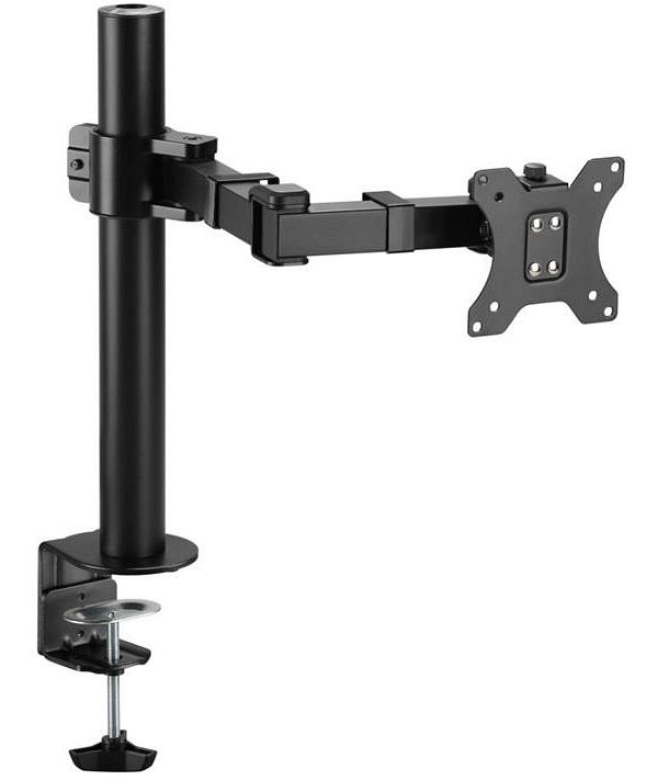 Brateck Single Monitor Steel Articulating Arm Fit Most 17-32 Screens up to 9kg