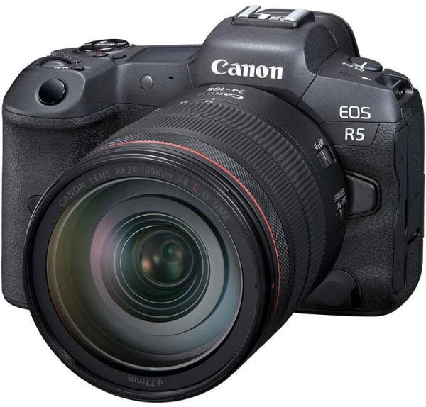 Canon EOS R5 Body with RF 24-105mm f/4L IS USM Lens