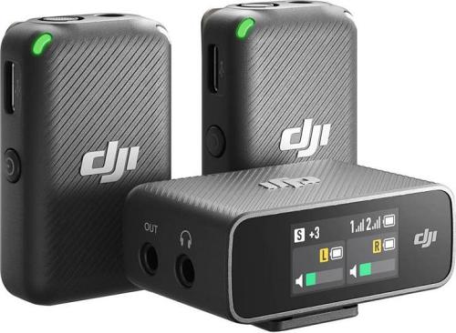 DJI Mic 2-Person Compact Digital Wireless Microphone Kit