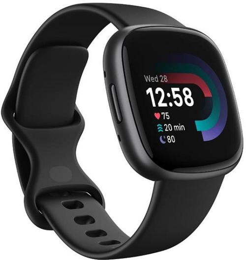 Fitbit Versa 4 Fitness Tracker - Black/Graphite