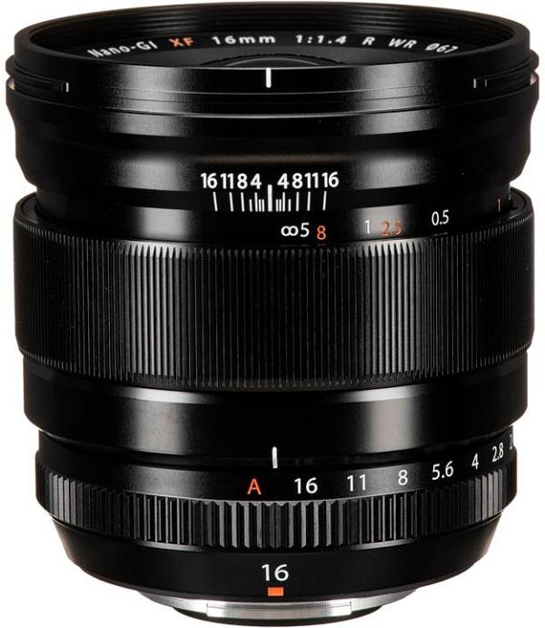 Fujifilm Fujinon XF 16mm f/1.4 R WR Lens