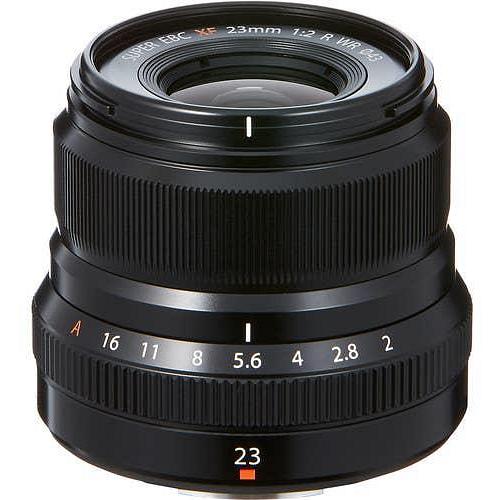 Fujifilm - XF 23mm f/2 - Black Lens