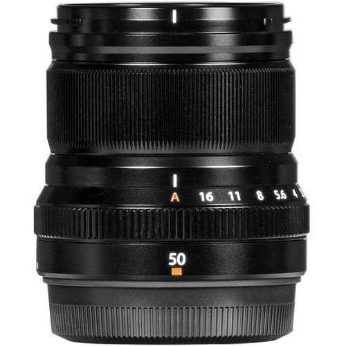 Fujifilm - XF 50mm f/2 WR Lens Black