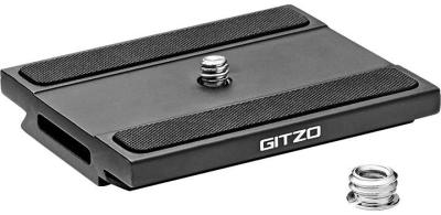 Gitzo Quick Release Plate Short D Profile with Rubber Grip