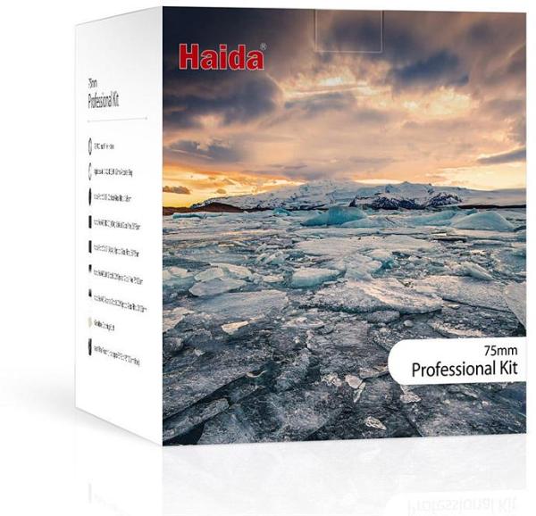 Haida Professional Filter Kit 75PRO - 5 Nano Filters, 4 Adaptors
