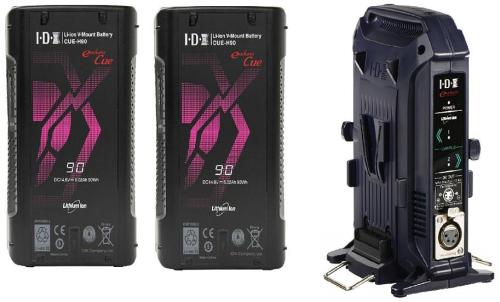 IDX Bundle 2x ID-CUE-H90 Batteries and 1x VL-2X 2-Channel Sequential Quick