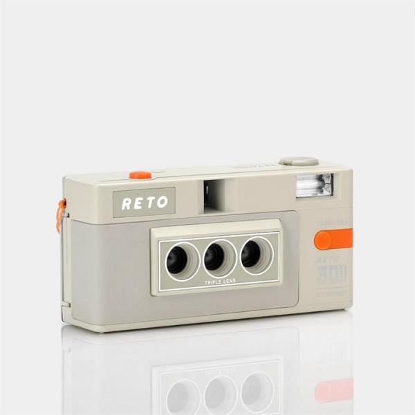 RETO 3D Classic 35mm Film Camera - White