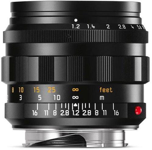 Leica- Noctilux-M 50mm f/1.2 ASPH Black Anodized
