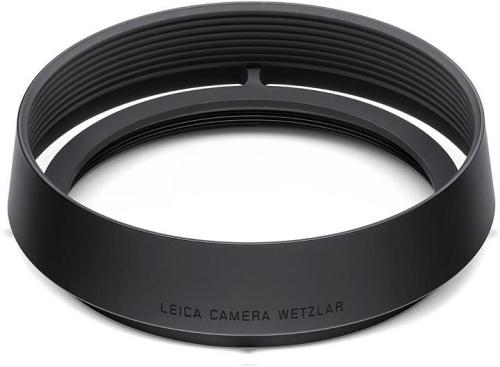 LEICA Lens Hood, round, aluminium, black anodized finish