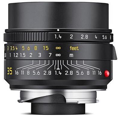 LEICA - NEW SUMMILUX-M 35mm f1.4 ASPH. Black Lens