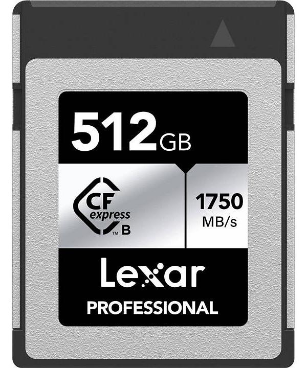 Lexar 512GB Professional CFexpress Type B Card SILVER Series