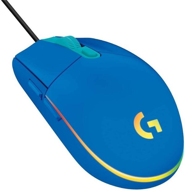 Logitech G203 LIGHTSYNC Gaming Mouse (Blue)