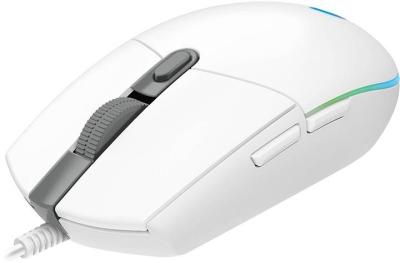 Logitech G203 LIGHTSYNC Gaming Mouse (White)