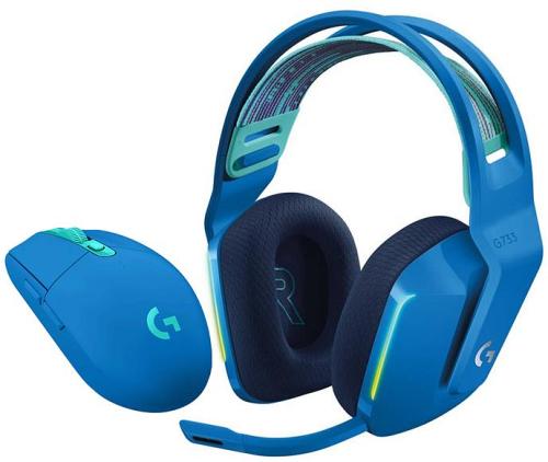 Logitech Lightspeed Wireless Gaming Bundle - G305 Mouse + G733 Headset (Blue)