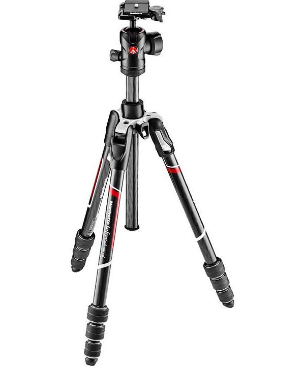 Manfrotto Befree Advanced Carbon Fiber Travel Tripod with 494 Ball Head Twist Locks