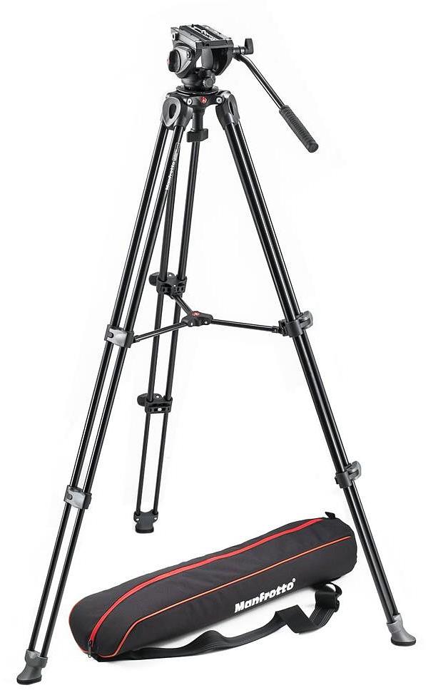 Manfrotto Twin Leg Fluid head tripod