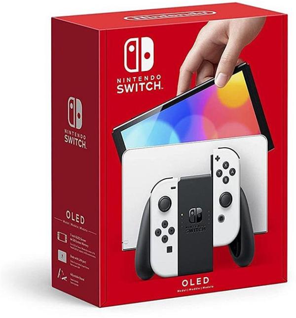 Nintendo Switch Console OLED Model (White)