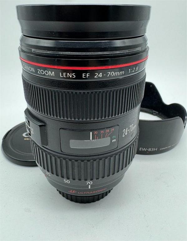 Used Canon EF 24-70mm f2.8L USM Lens SN:854312