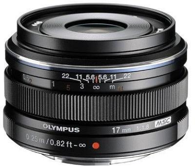 Olympus 17mm f/1.8 Lens - Black