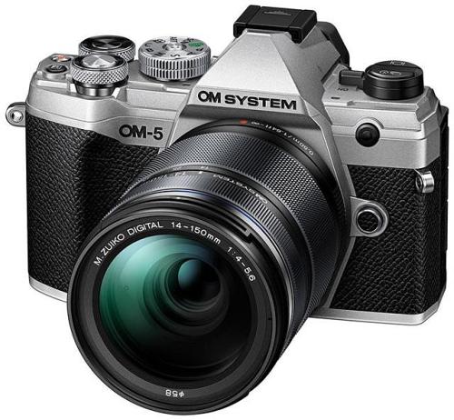 OM SYSTEM OM-5 14-150mm Lens Kit - Silver