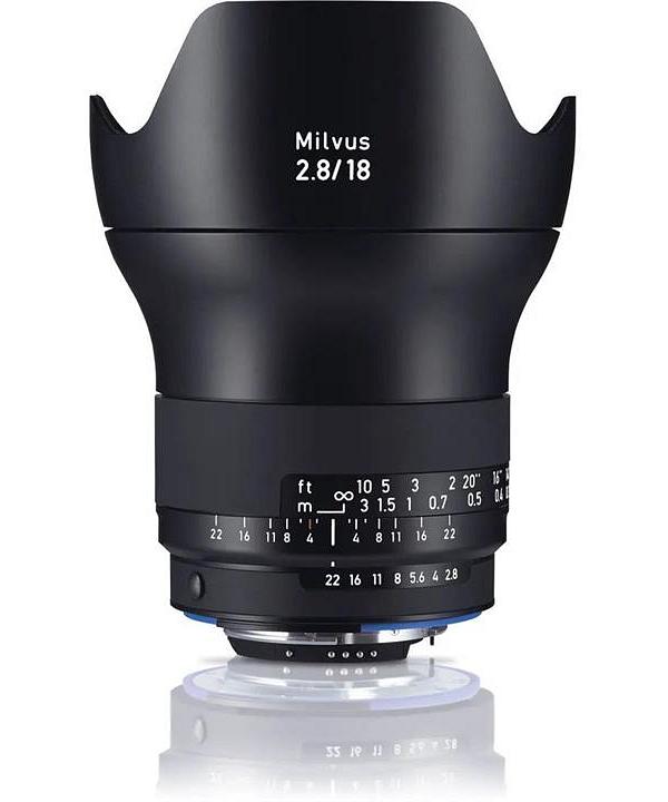 Open Box ZEISS - MILVUS 18mm f/2.8 ZF.2 for Nikon