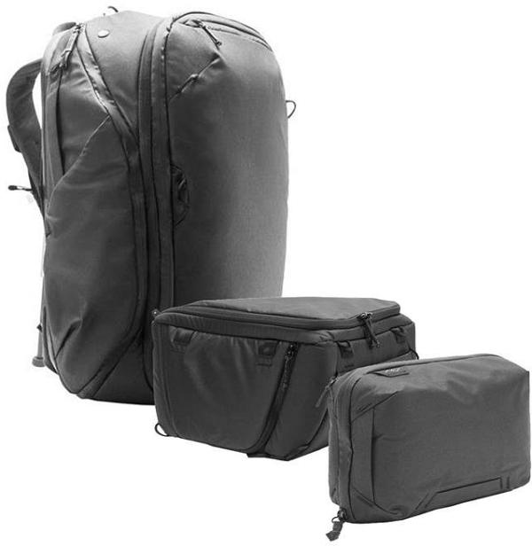 Peak Design Travel Backpack 45L - Photo Kit - Black