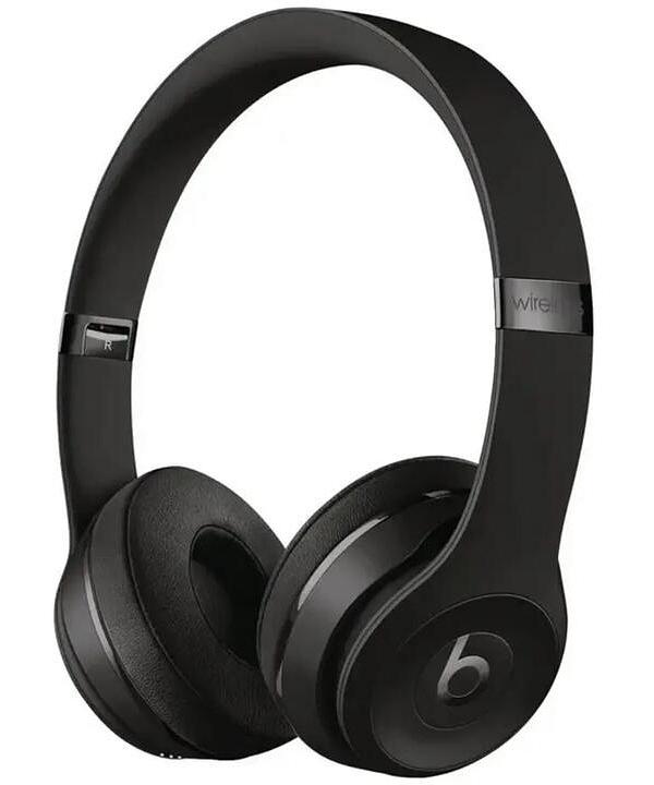 Refurb Beats Solo3 Wireless On-Ear Headphones (Black) (Refurbished by Apple)