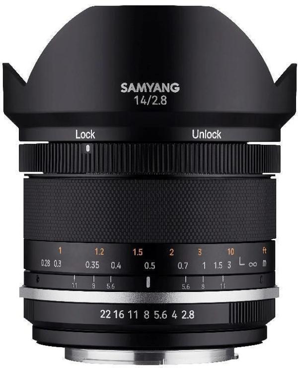 SAMYANG 14mm f/2.8 Renewal UMC II Nikon Full Frame, De-Click, & Weather Sealed