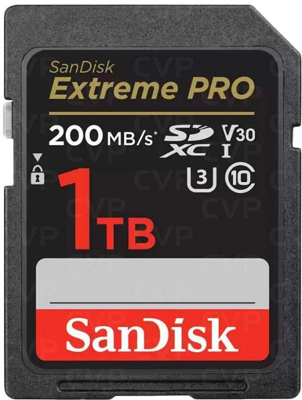 SanDisk Extreme PRO SDXC 1TB 200MB/s Memory Card