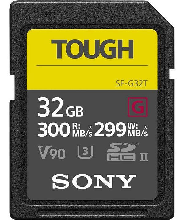 Sony 32GB Professional 300mb/s SF-G V90 Tough SD Card