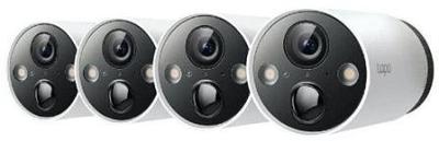 TP-Link Tapo Smart 2K Wire-Free Security Camera System (4 Pack)