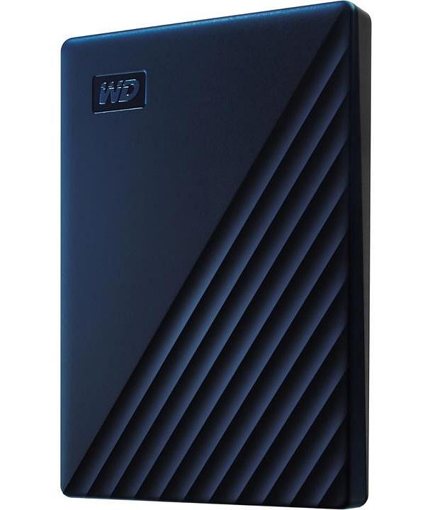 WD My Passport for Mac 2TB USB-C 3.0 Portable Hard Drive - Blue