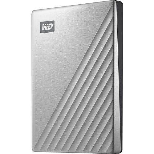WD My Passport Ultra 2TB USB-C Portable Hard Drive - Silver