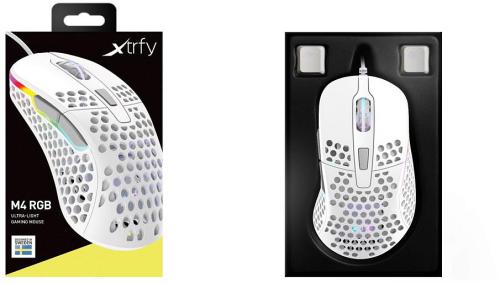 Xtrfy M4 Optical Gaming Mouse - White