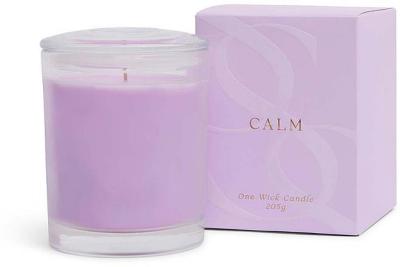 Lavender & Rose Calm 1 Wick Scented Candle