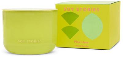 Pine Lime 1 Wick Soy Candle