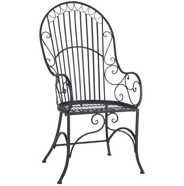 Arles Garden Table Black with 2 Arles Garden Chair Black Package