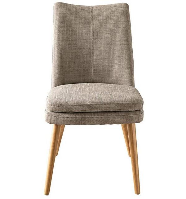 Aura Fabric Dining Chair Grey