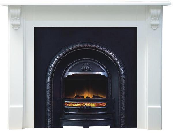 Belford Freestanding Mantel White