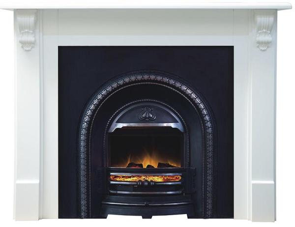 Belford Mantel with Regent Electric Insert Package