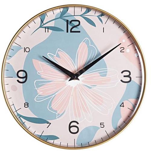 BeyondTime Floral Print Wall Clock 30.5cm