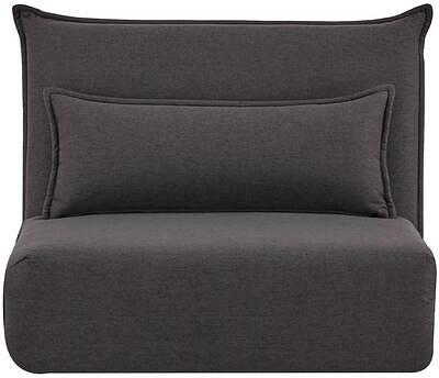 Bribie Single Sofa Bed Charcoal Grey