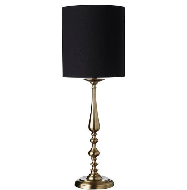 Castille Matt Brushed Gold Metal Table Lamp 84cm