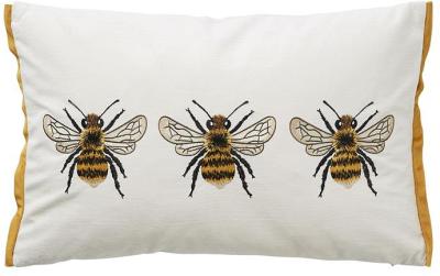 Cuscino Stitched Bee Cushion 60x40cm